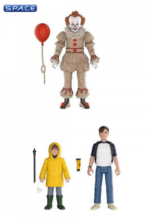 2017 Pennywise, Bill & Georgie 3-Pack (Stephen Kings It)