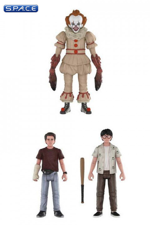 2017 Pennywise, Richie & Eddie 3-Pack (Stephen Kings It)