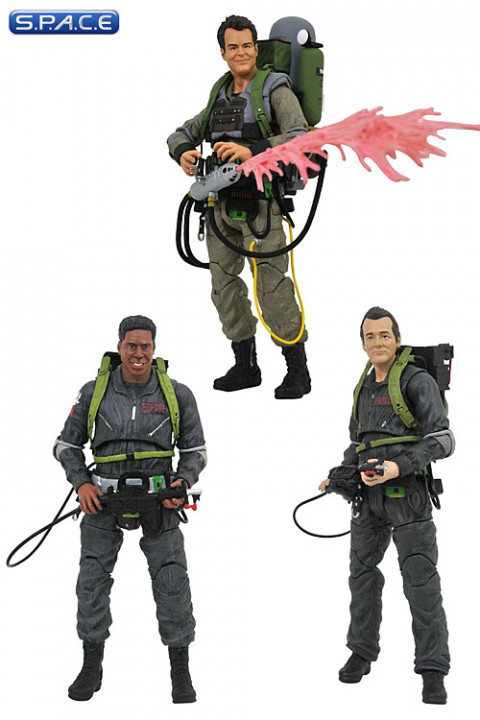 Complete Set of 3: Ghostbusters Select Series 8 (Ghostbusters)
