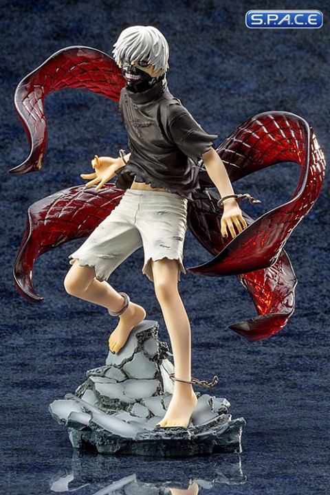 1/8 Scale Ken Kaneki ARTFXJ Statue Awakened Version (Tokyo Ghoul)