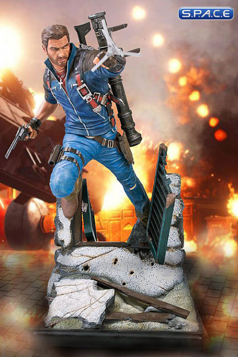 Rico Rodriguez Statue (Just Cause 3)