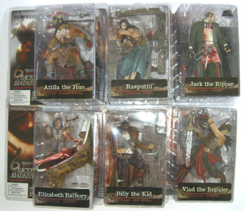 faces of madness mcfarlane