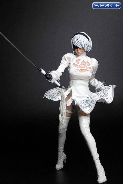 1/6 Scale white Android Cosplay Set