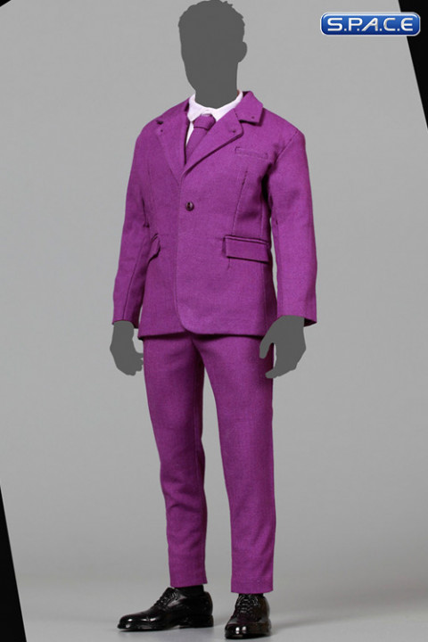 1/6 Scale Slim Suit Set purple