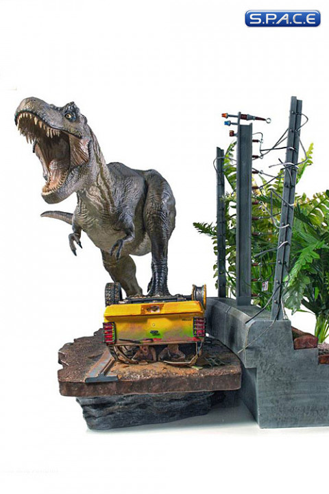 1/10 Scale T-Rex Attack Set A BDS Art Scale (Jurassic Park)