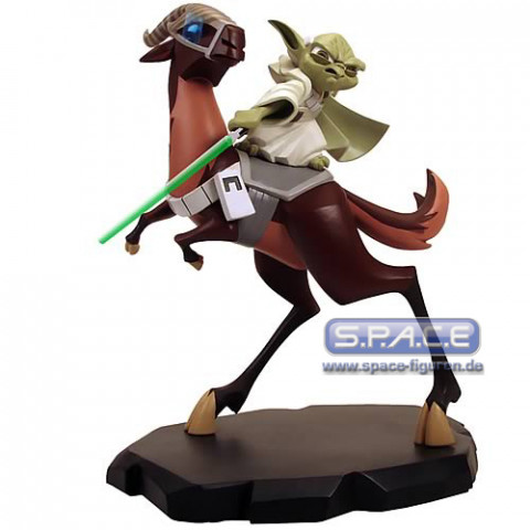 Yoda on Kybuck Maquette (Clone Wars)