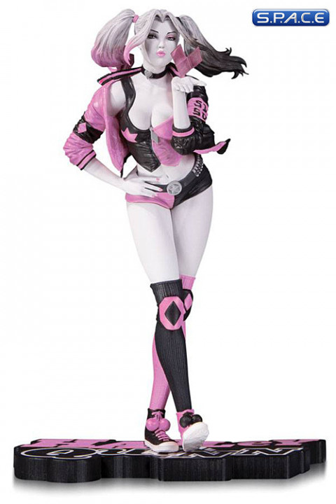 Harley Quinn Valentine pink, white & black Statue by Stanley Lau (DC Comics)