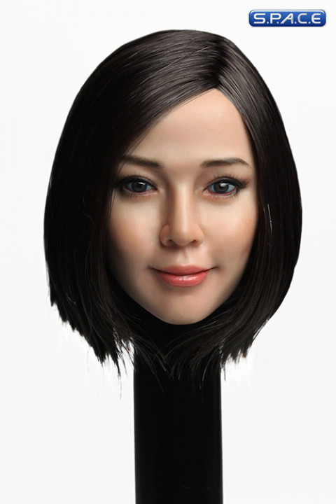 1/6 Scale Reika Head Sculpt (short black hair)