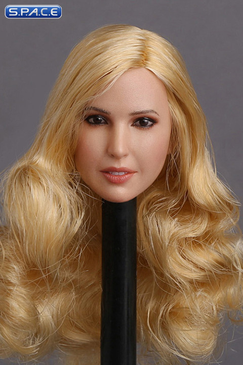 1/6 Scale Jennifer Head Sculpt (long blonde curly hair)