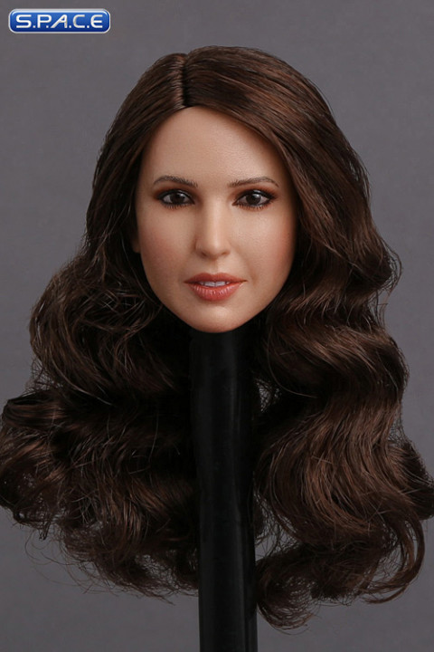 1/6 Scale Jennifer Head Sculpt (long brown hair)