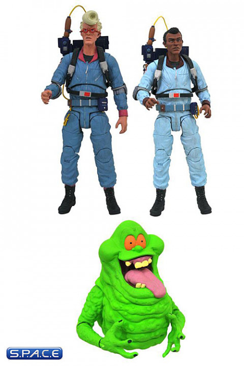 Complete Set of 3: Ghostbusters Select Serie 9 (The Real Ghostbusters)