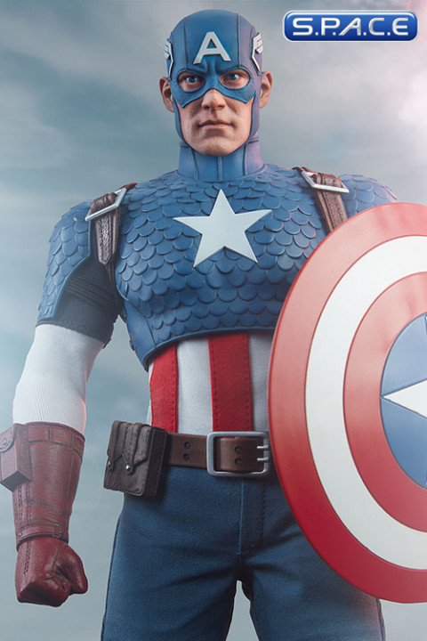 1/6 Scale Captain America (Marvel)