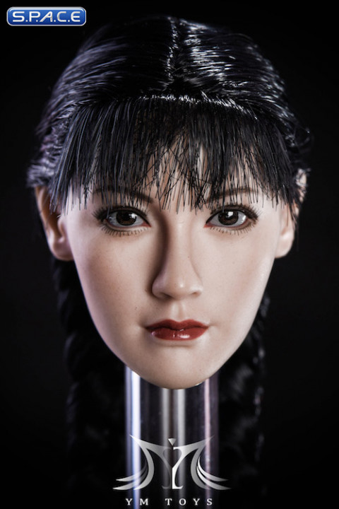 1/6 Scale Ayumi Head Sculpt (black braids)