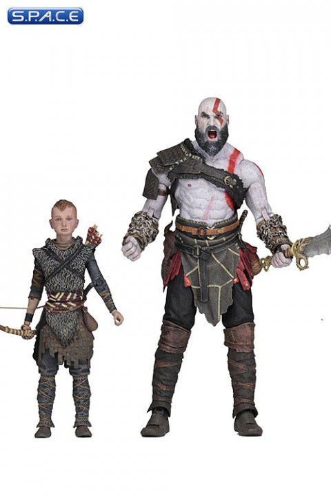 Ultimate Kratos & Atreus 2-Pack (God of War)