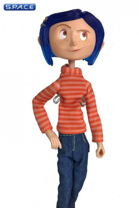 Coraline in Striped Shirt and Jeans Articulated Figure (Coraline)