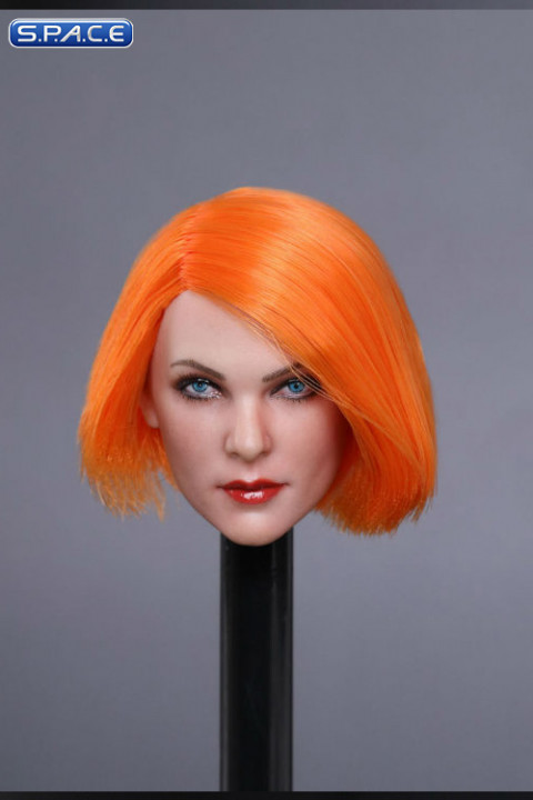1/6 Scale Mila Head Sculpt (short orange Hair)