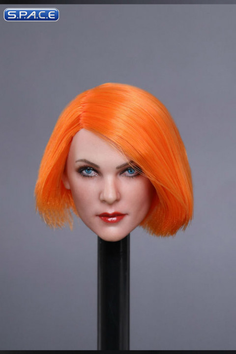 1/6 Scale Mila Head Sculpt (short orange Hair)