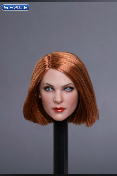 1/6 Scale Mila Head Sculpt (short brown Hair)