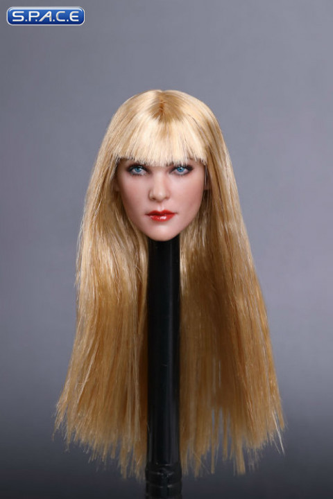 1/6 Scale Mila Head Sculpt (long blonde Hair)