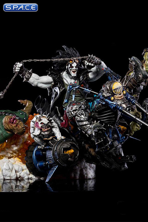 Lobo Diorama by Ivan Reis (DC Comics)