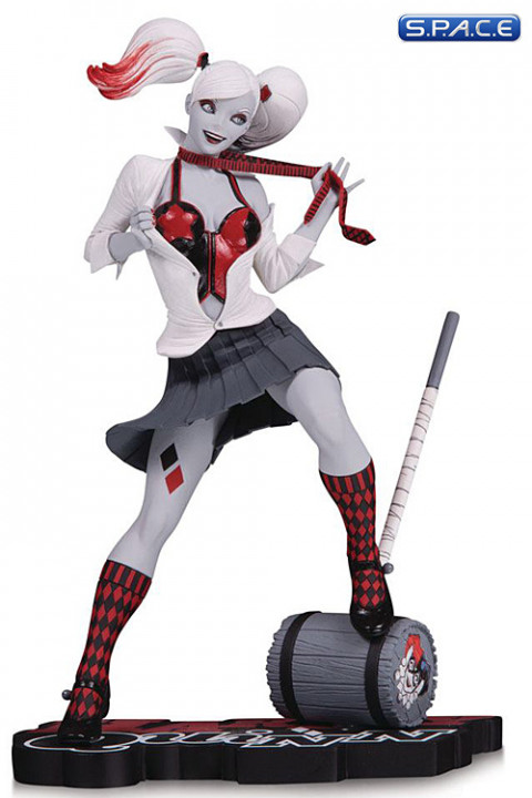 Harley Quinn Statue by Guillem March (DC Comics Red, White & Black)