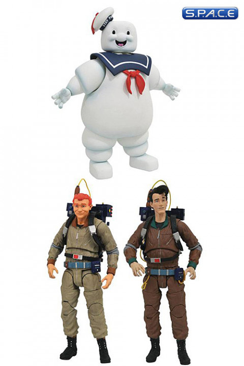 3er Komplettsatz: Ghostbusters Select Serie 10 (The Real Ghostbusters)