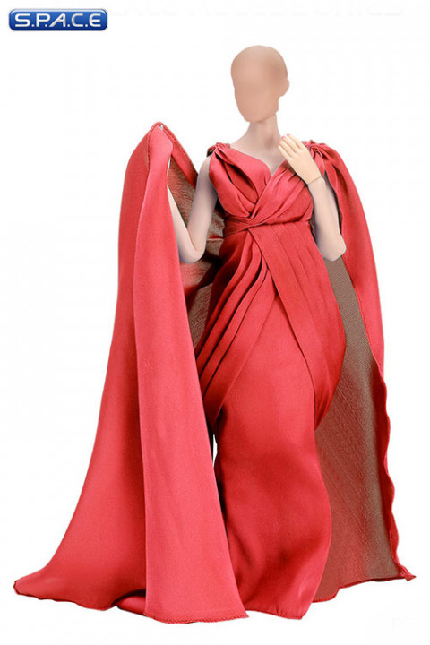 1/6 Scale red Full Evening Dress