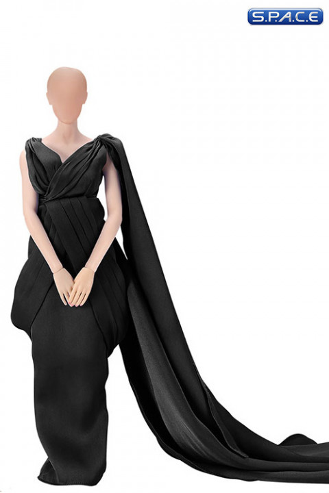 1/6 Scale black Full Evening Dress