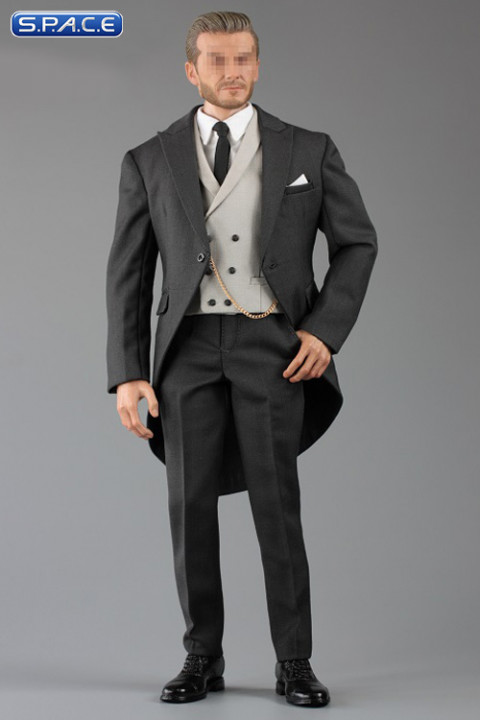 1/6 Scale dark-grey Gentleman Cutaway Set