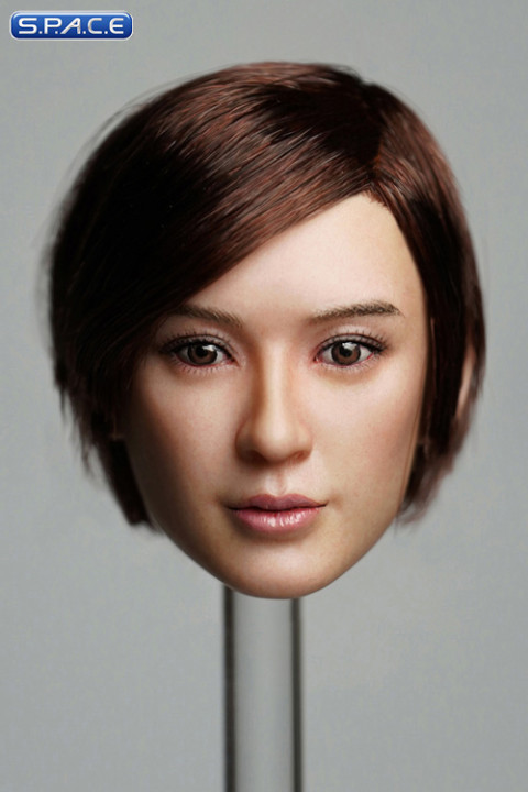 1/6 Scale Amaya Head Sculpt (short brown hair)