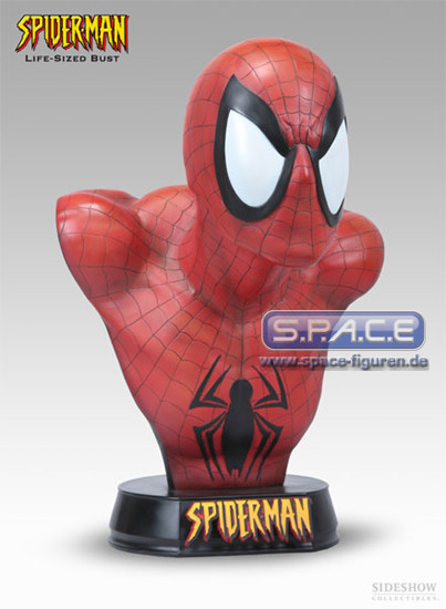 1:1 Spider-Man Lifesize Bust International Edition (Spider-Man)