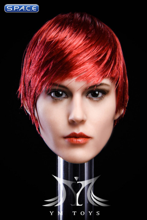 1/6 Scale Cassandra Head Sculpt (red hair)