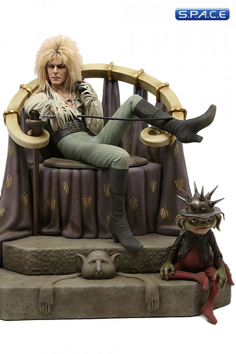 Jareth on Throne Statue (Labyrinth)