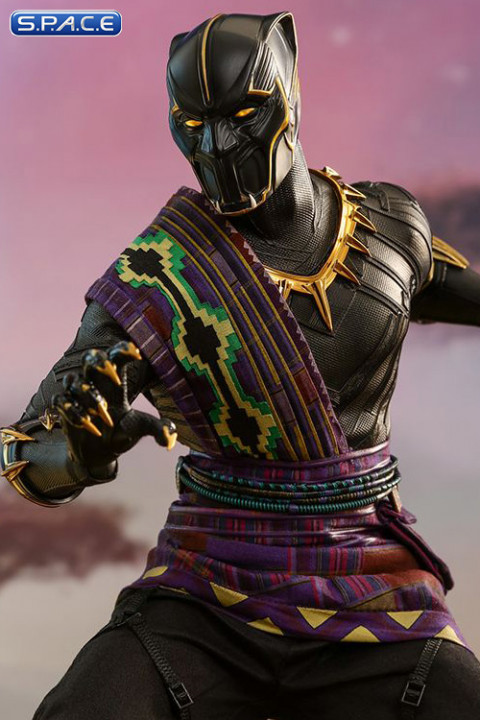 1/6 Scale Black Panther TChaka Movie Masterpiece MMS487 Toy Fairs 2018 Exclusive (Black Panther)