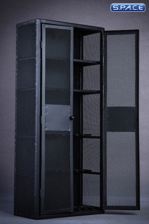 1/6 Scale black locker