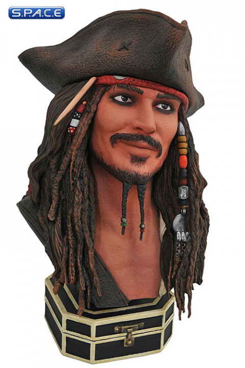 Jack Sparrow Legends in 3D Bust (Pirates of the Caribbean)