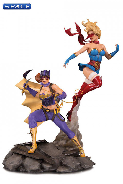 Batgirl & Supergirl Statue (DC Comics Bombshells)