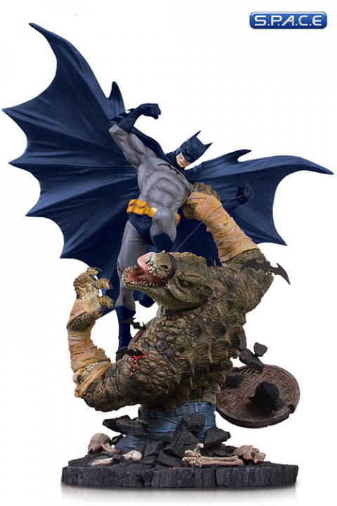 Batman vs. Killer Croc Mini-Statue (DC Comics)