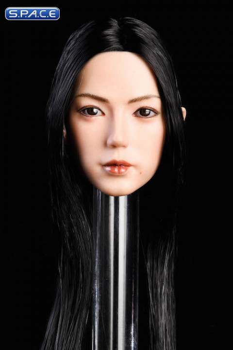 1/6 Scale Aiko Head Sculpt (long black hair)
