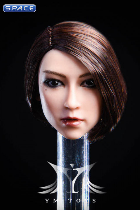 1/6 Scale Hoshi Head Sculpt (short brown hair)