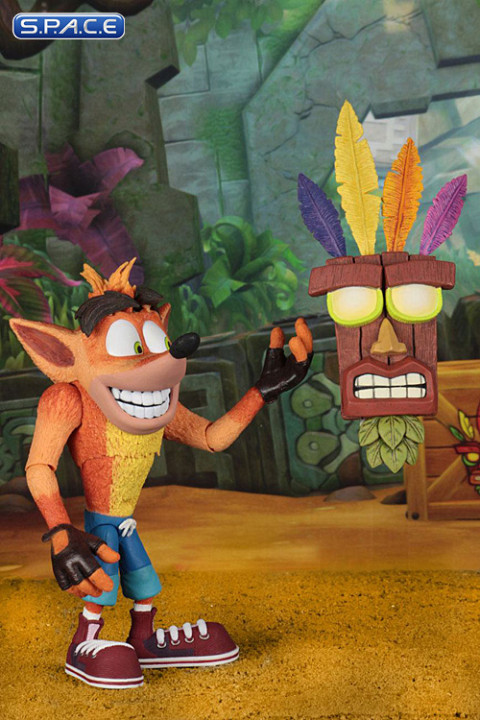 Ultra Deluxe Crash with Aku Aku Mask (Crash Bandicoot)