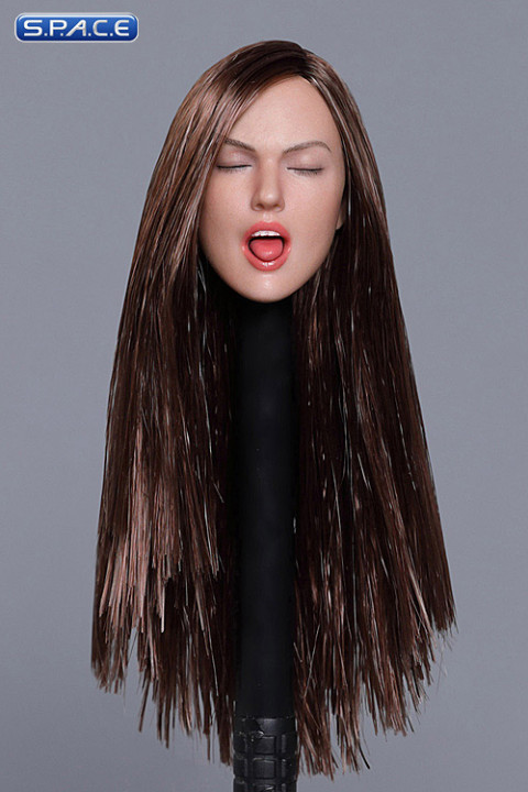 1/6 Scale Sasha Head Sculpt (long brown hair)