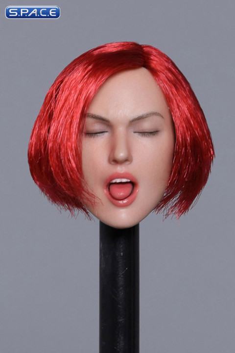 1/6 Scale Sasha Head Sculpt (short fire red hair)