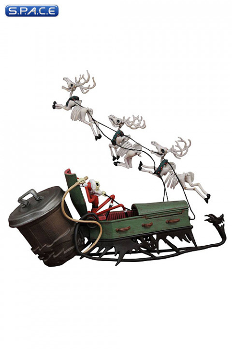 Jack in Sleigh Deluxe Set (Nightmare before Christmas)