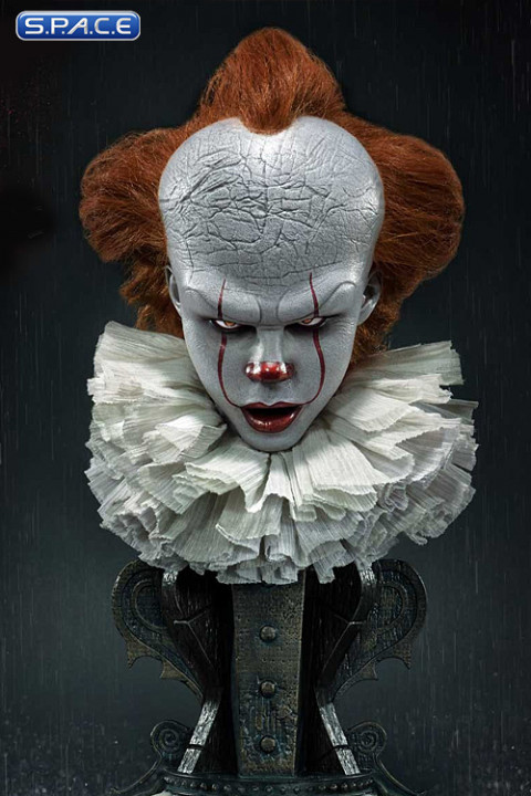 1/2 Scale Serious 2017 Pennywise High Definition Bust (Stephen Kings It)