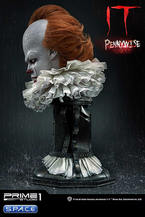 1/2 Scale Serious 2017 Pennywise High Definition Bust (Stephen King's It)