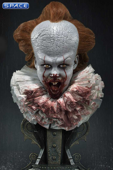 1/2 Scale Surprised 2017 Pennywise High Definition Bust (Stephen Kings It)