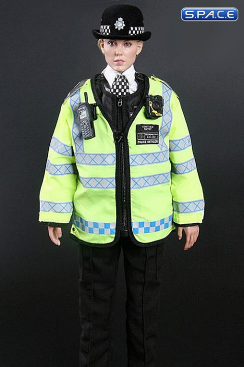 1/6 BRITISH METROPOLITAN POLICE SERVICE MPS FEMALE POLICE Reflective coat Model