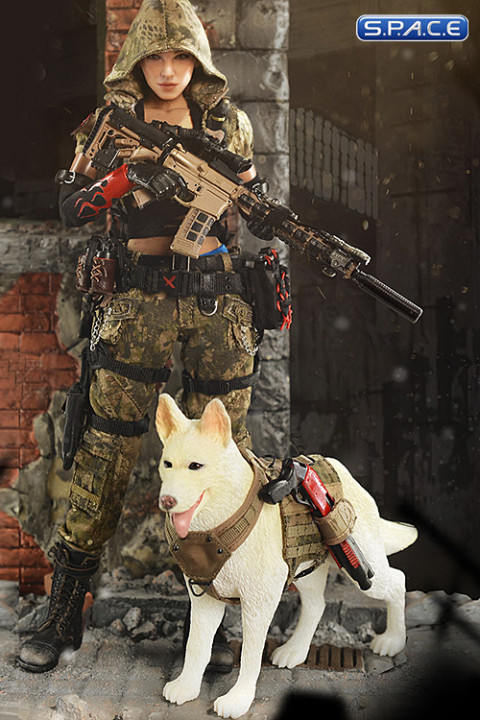 1/6 Scale End War Death Squad U Umir with Dog (Doomsday War Series)