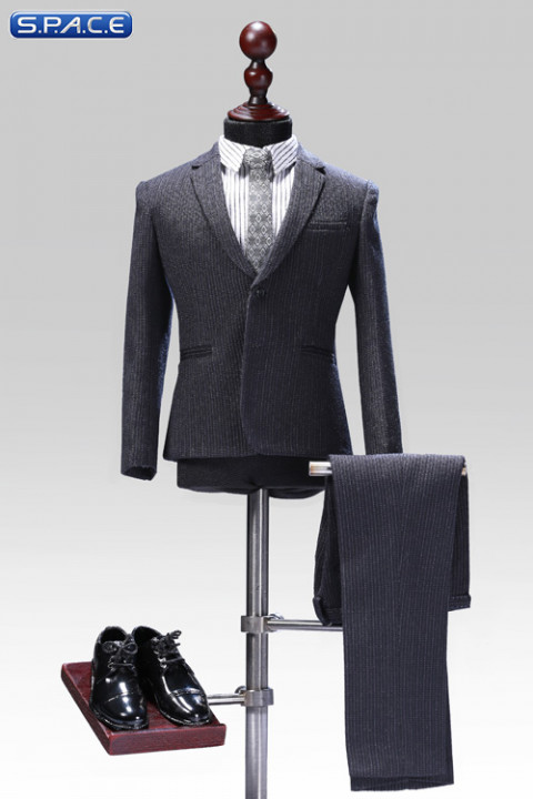 1/6 Scale grey exquisite Male Suit Set